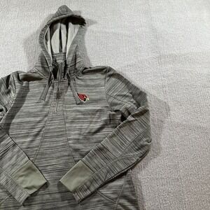 Arizona Cardinals NFL Football Mens Size Medium M Pull Over Hoodie‎ Gray